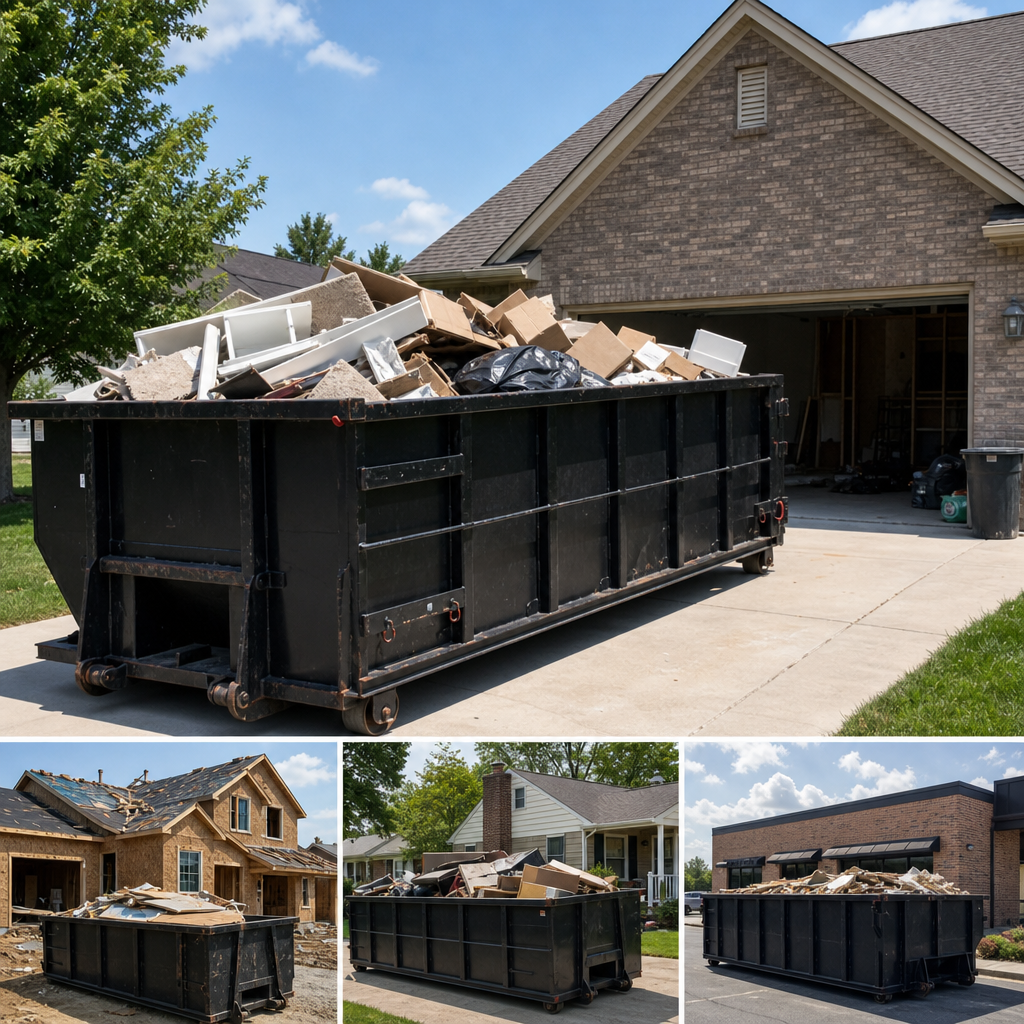 , household items, damaged materials
      Book enough time for sorting and conf