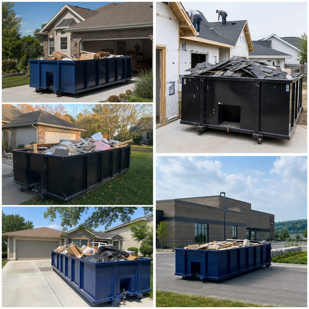 ty safer and cleaner.

For homeowners, residential dumpster rental Council Bluff
