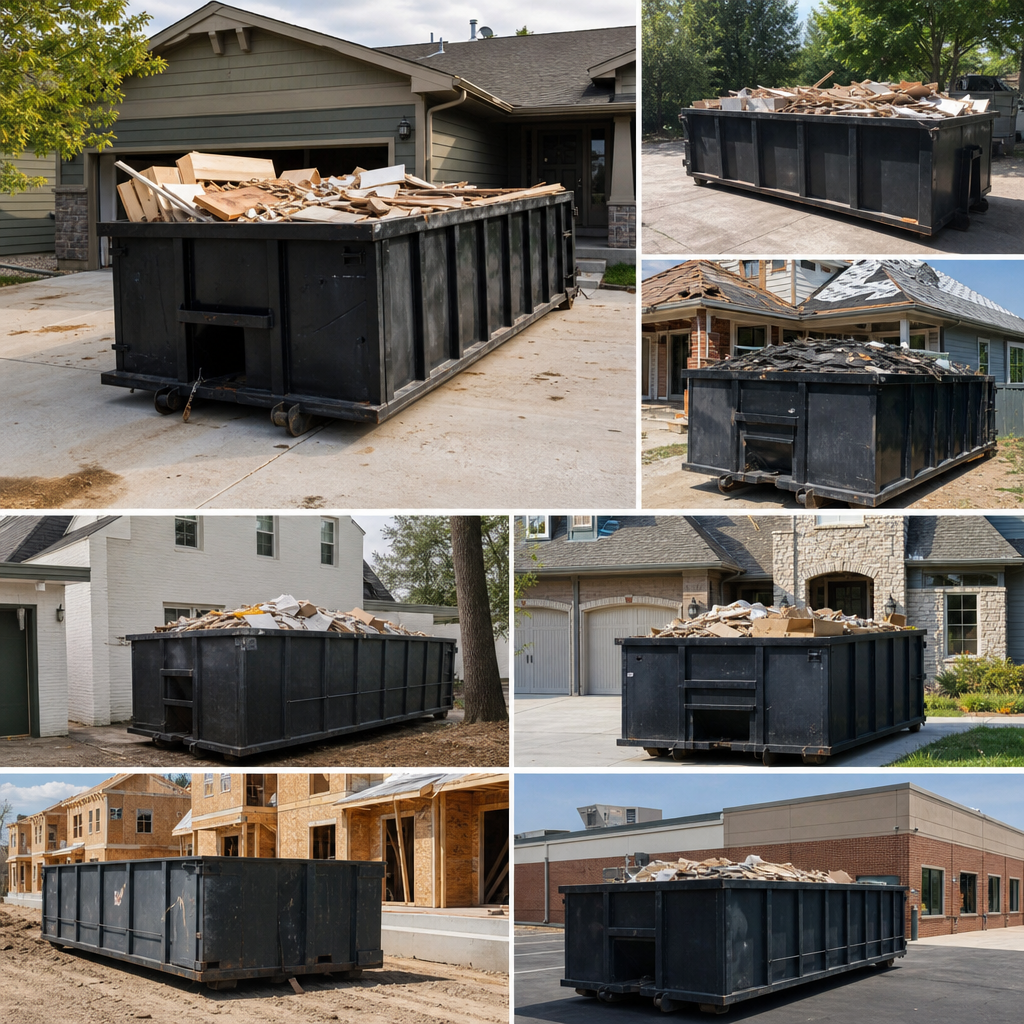 junk you are clearing out.
  Kitchen remodel: Choose a 20-yard dumpster for cabi