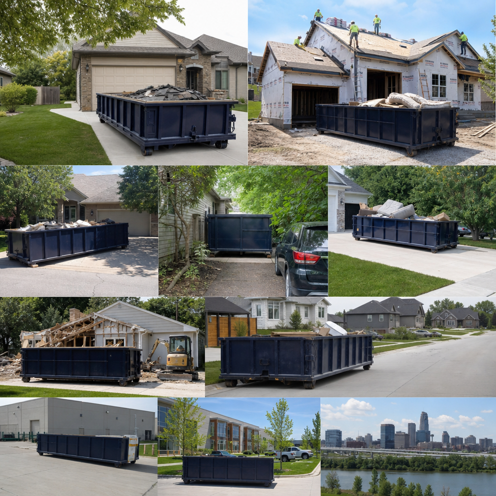 e them every day. They know that a residential dumpster rental Omaha customer ma